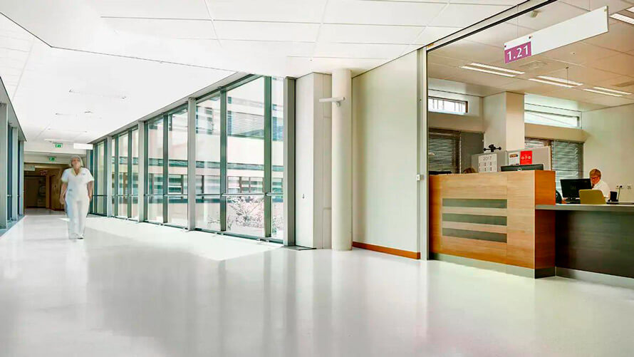 Линолеум серии Sphera Star T 6732 white grey