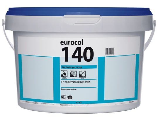 Клей Eurocol 140 Euromix PU Pro 2К 9,2 кг (Россия)
