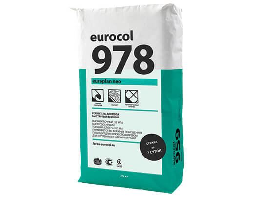 Смесь Forbo Eurocol 978 Europlan Neo 25кг