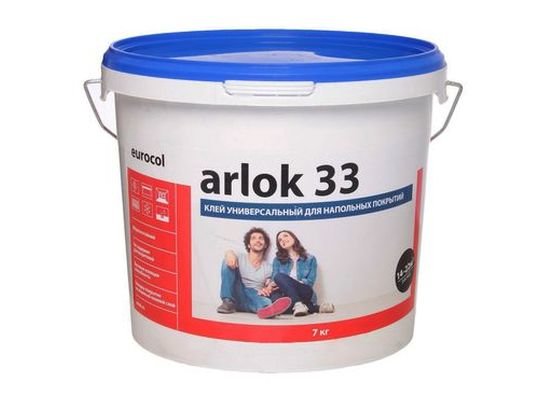 Клей Arlok 33 для напольных покрытий 7 кг