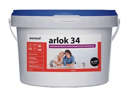 Клей Arlok 34 для линолеума 14 кг