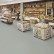 Marmoleum Concrete 3736 Зеленое мерцание